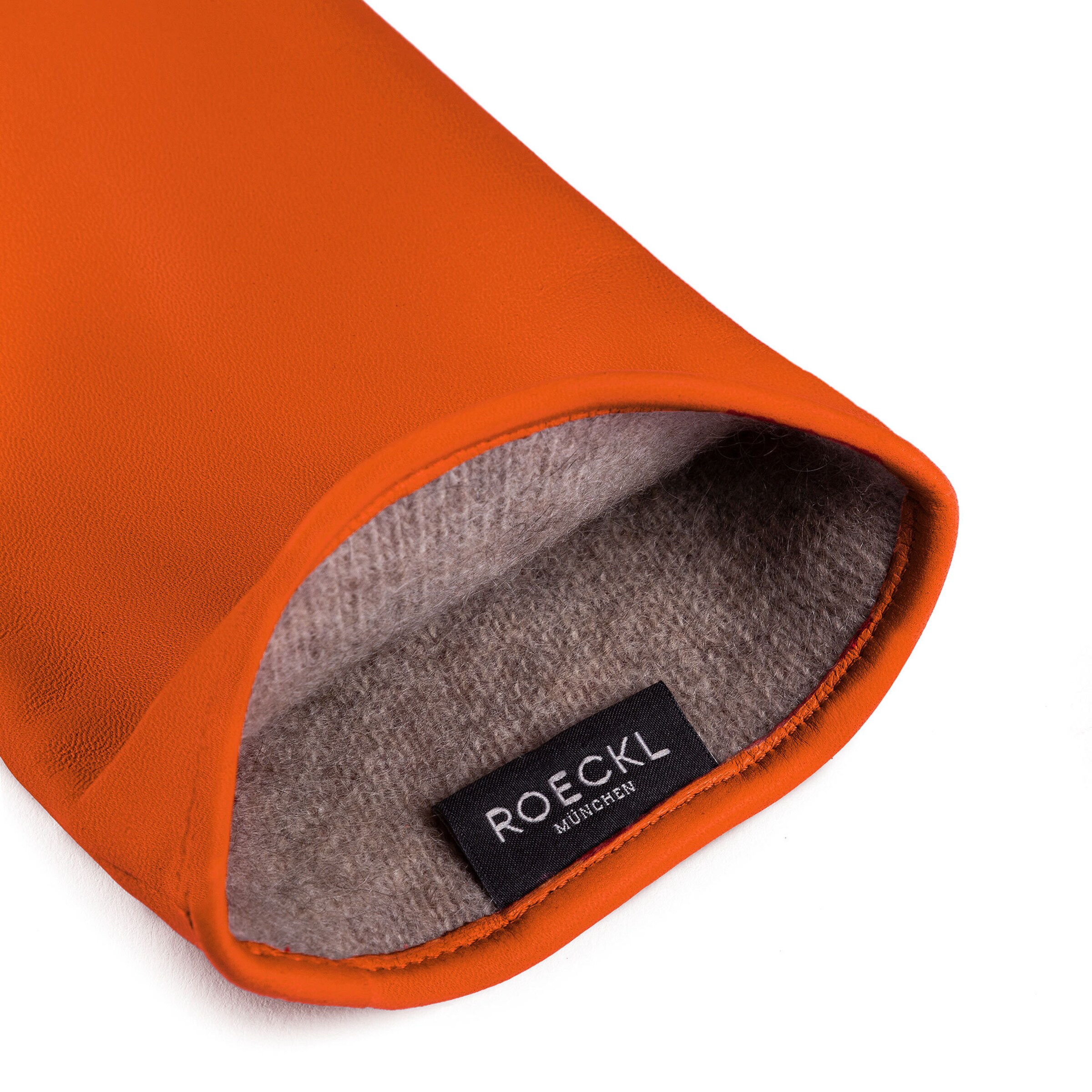 Mezzoguanti 'PRAG' di Roeckl in arancione