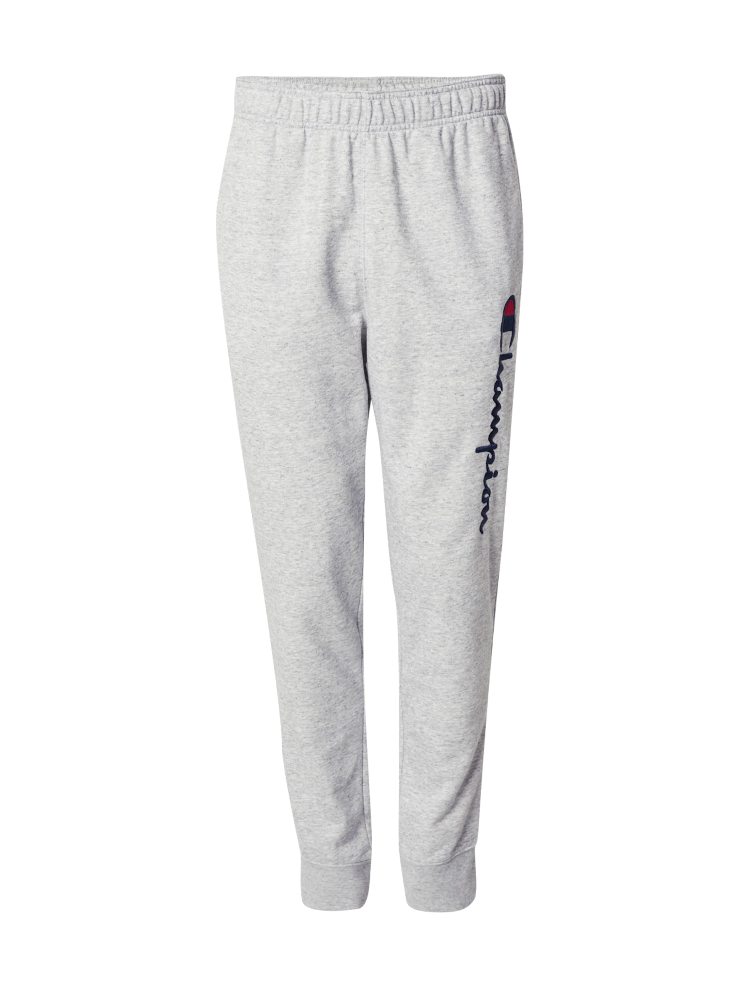 Champion Authentic Athletic Apparel Tapered Trousers in Grey: front
