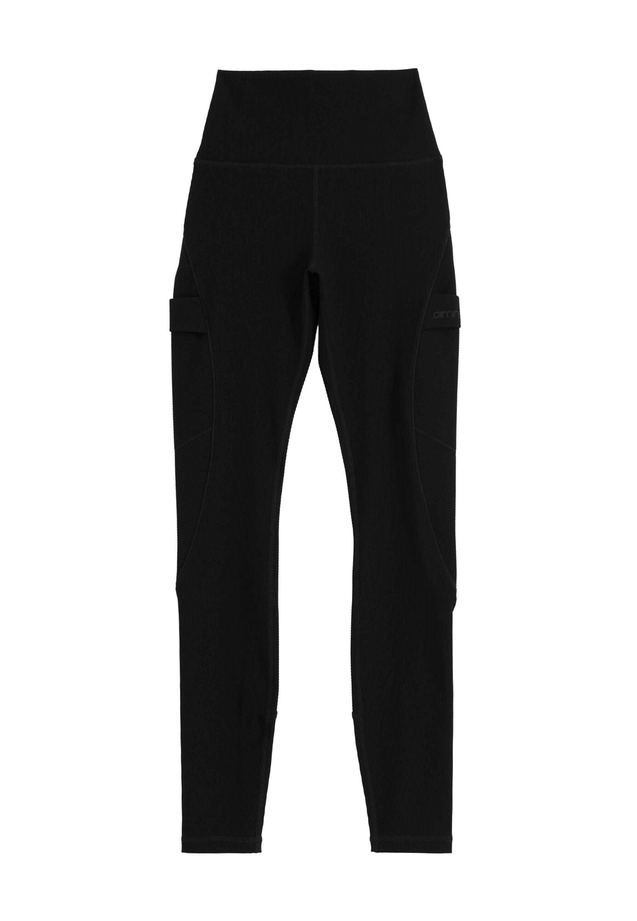 Aim'n Skinny Legíny – černá: přední strana