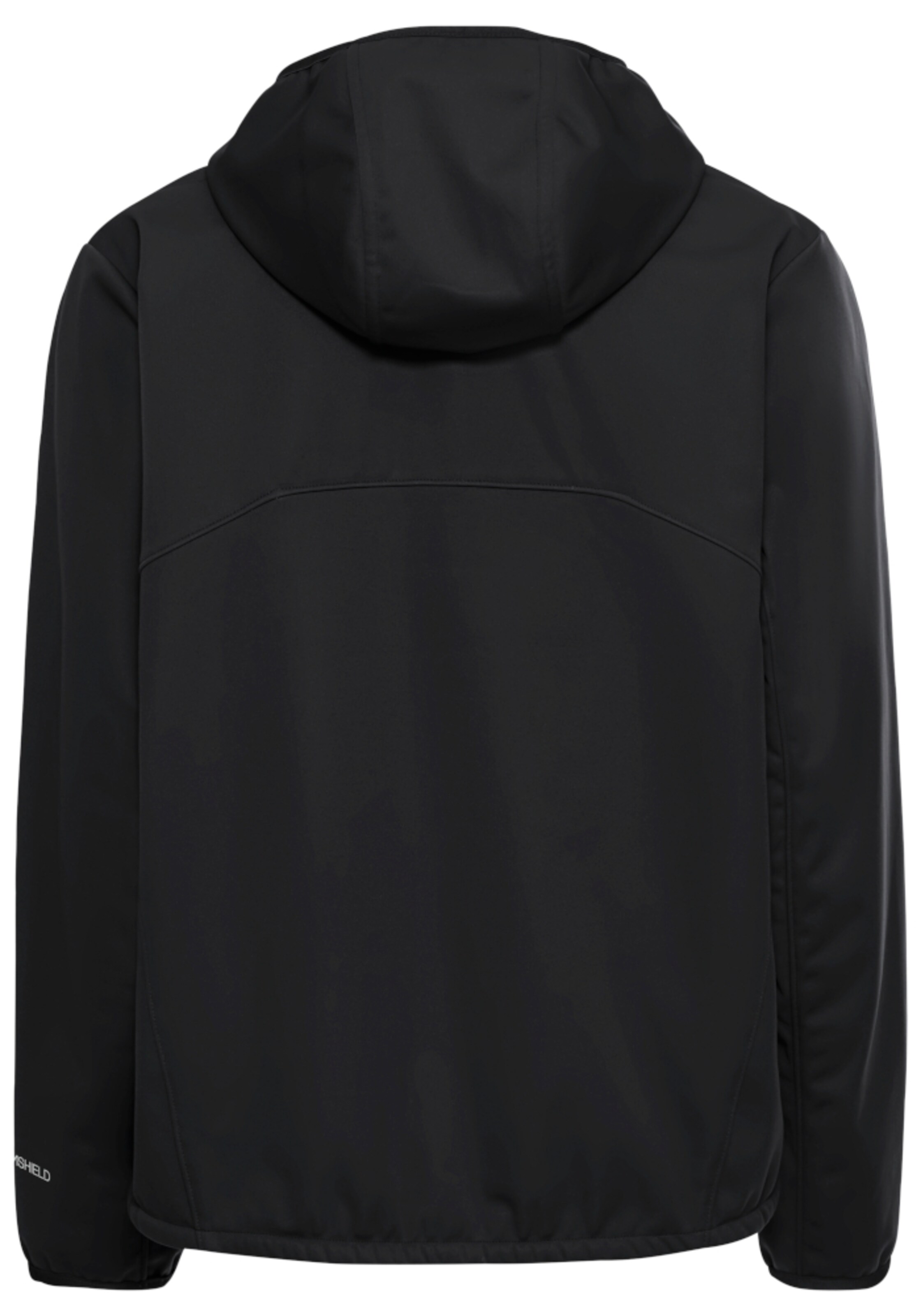 JACK WOLFSKIN - Casaco outdoor 'WINDHAIN 2' em preto