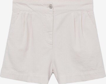 MANGO Regular Shorts 'RUSTIC' in Beige: predná strana