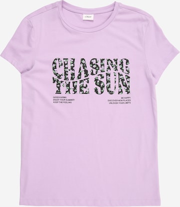 s.Oliver Paita värissä lila: etupuoli