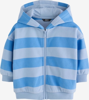 Next Sweat jacket in Blue: front