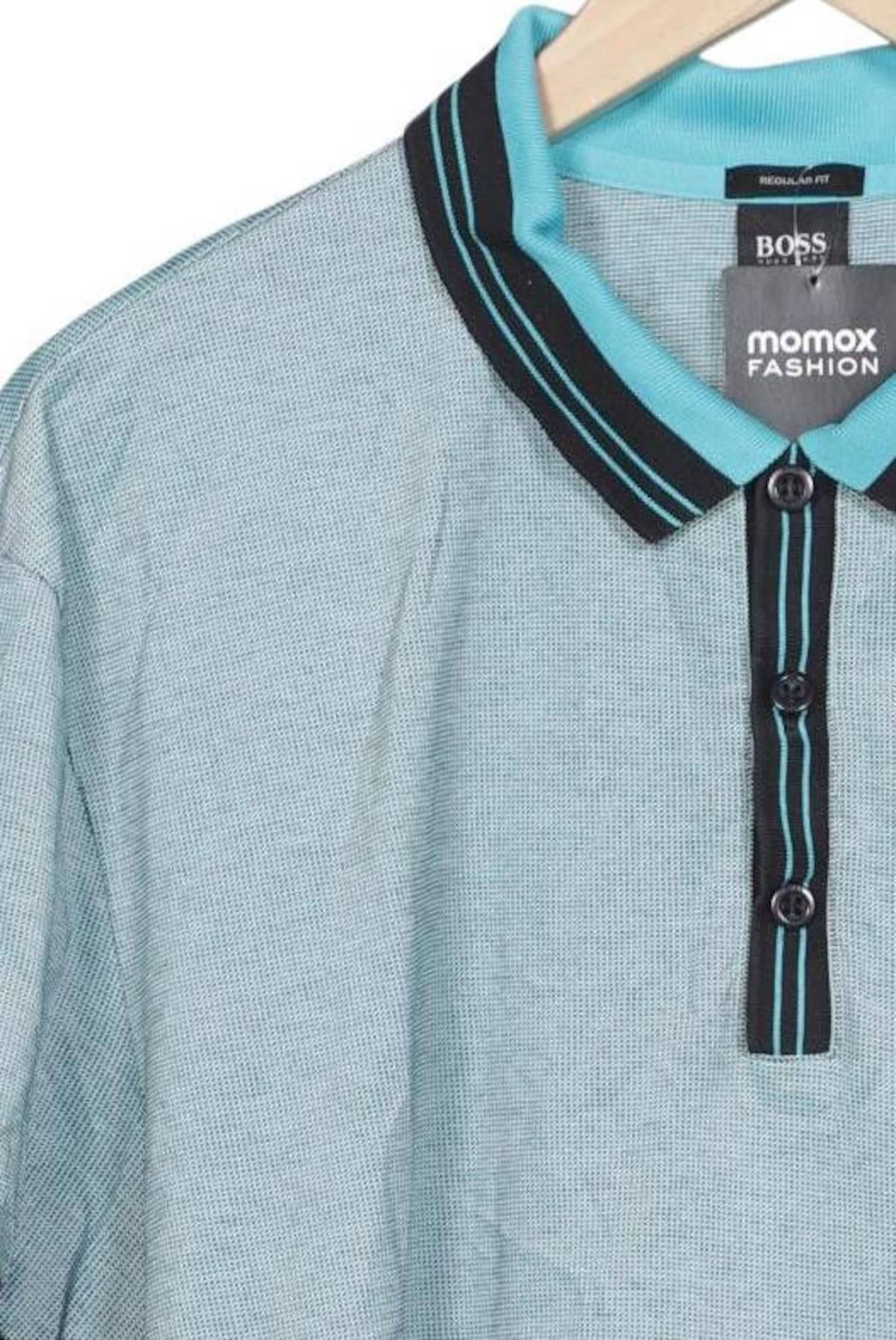 BOSS Black Shirt in XXXL in Blue