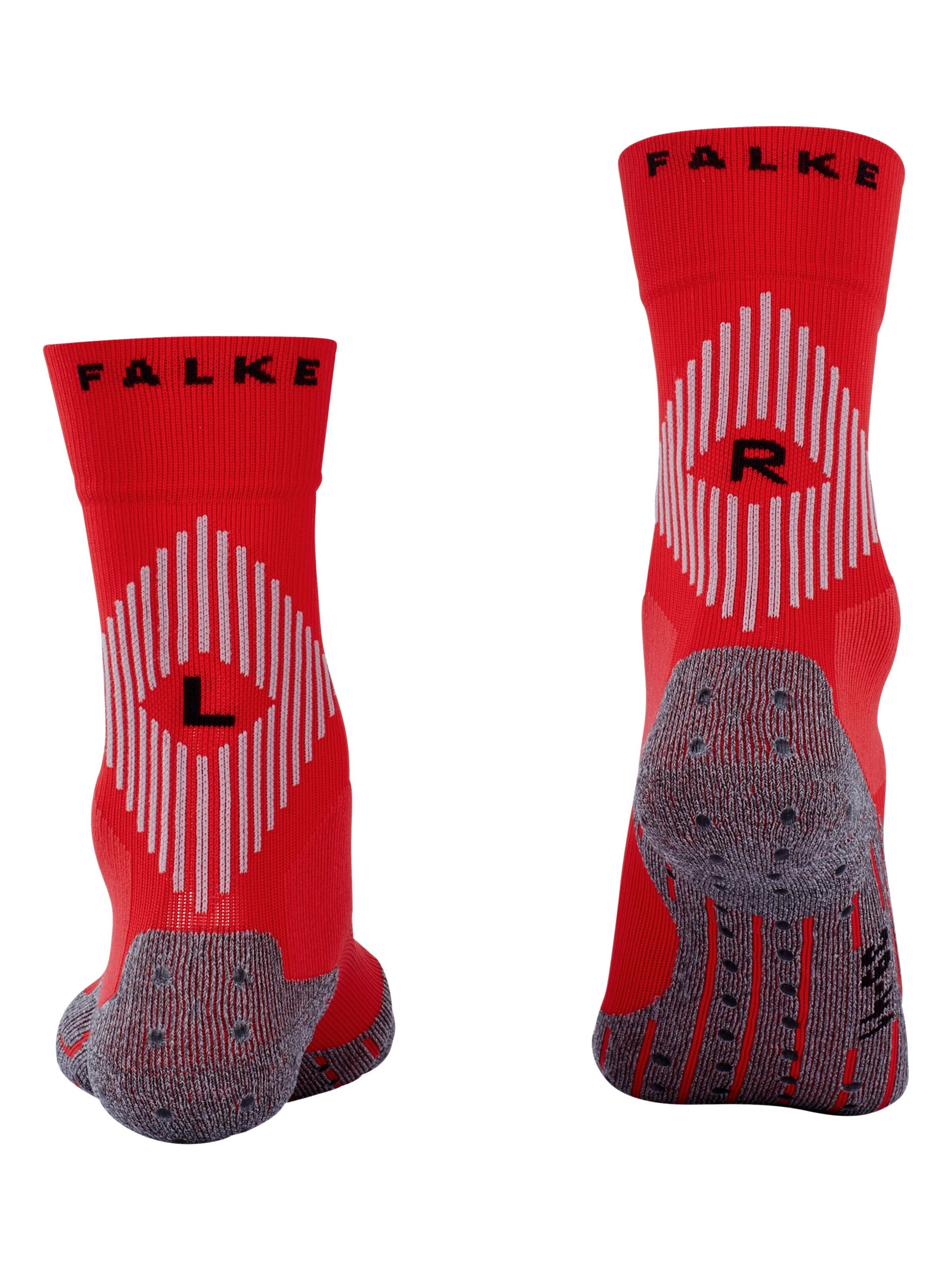 FALKE Athletic Socks '4GRIP Stabilizing' in Red