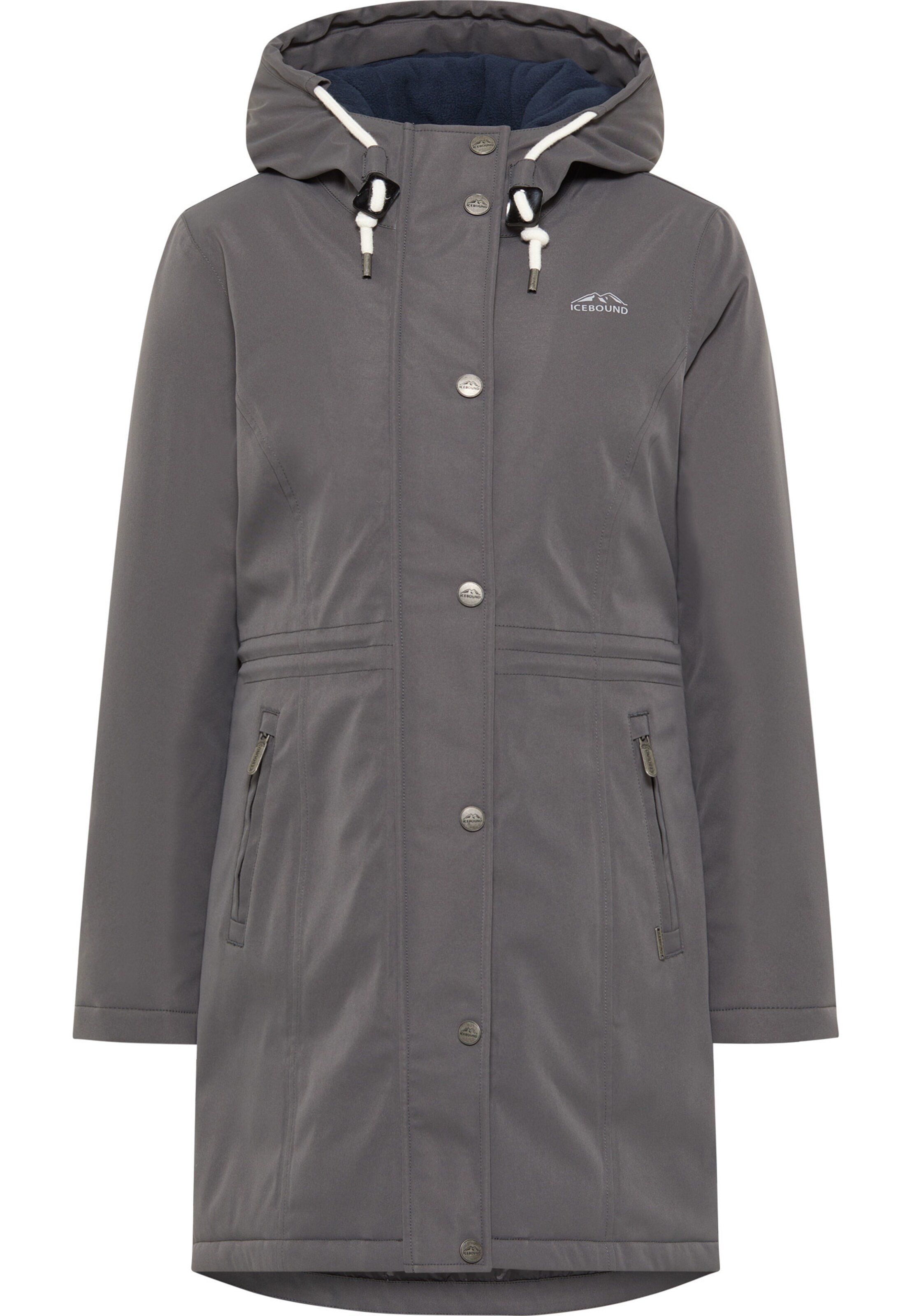 ICEBOUND Funktionsjacke in Grau: Vorderseite