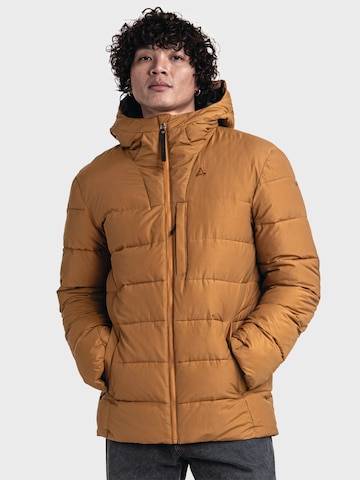 Veste outdoor 'Boslix' Schöffel en marron : devant