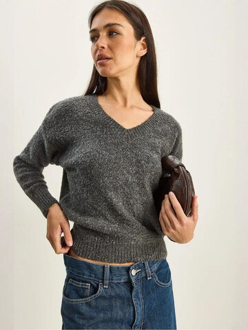 Bianco Lucci Pullover in Grau