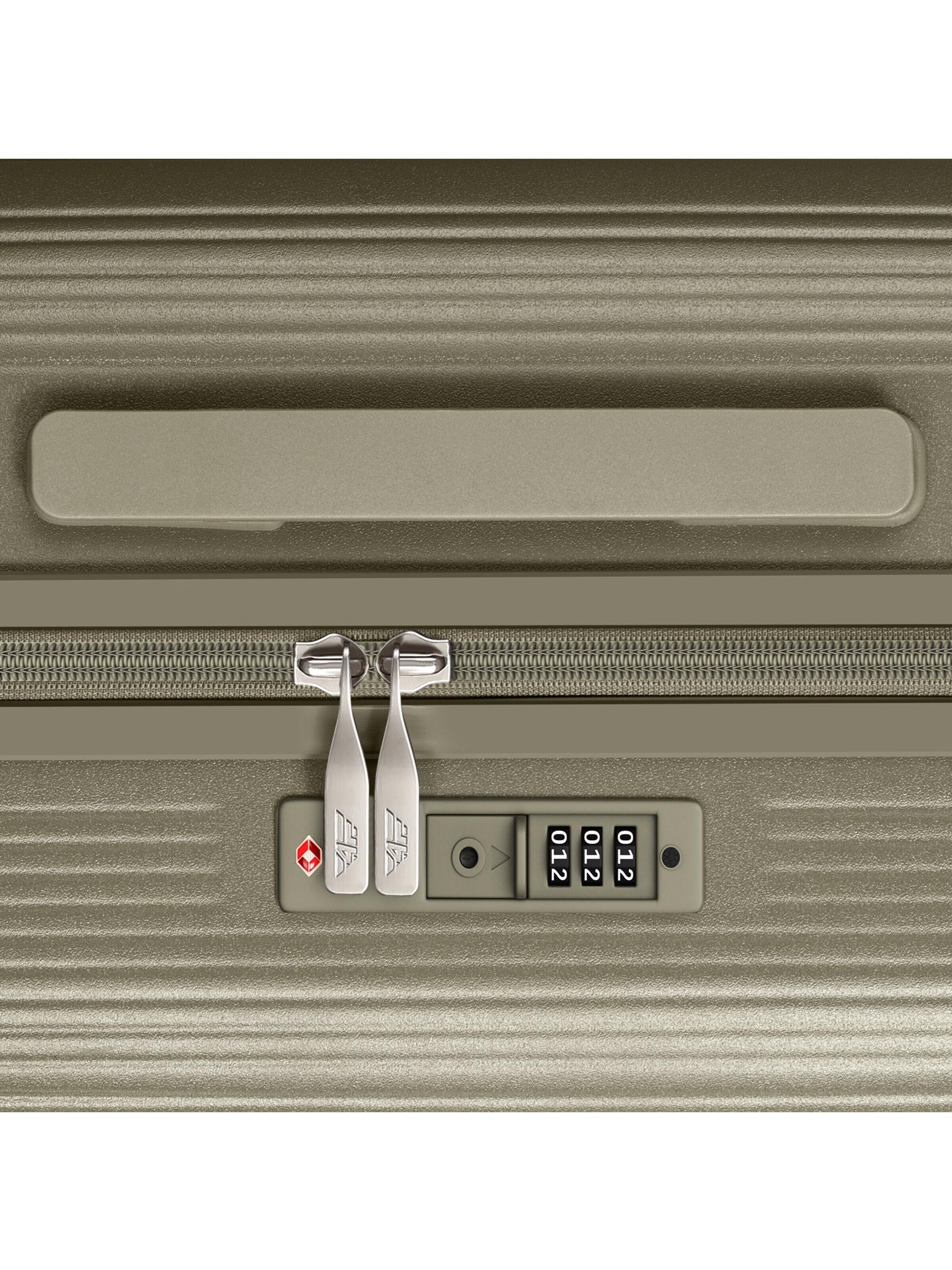 4FLY Suitcase Set in Green