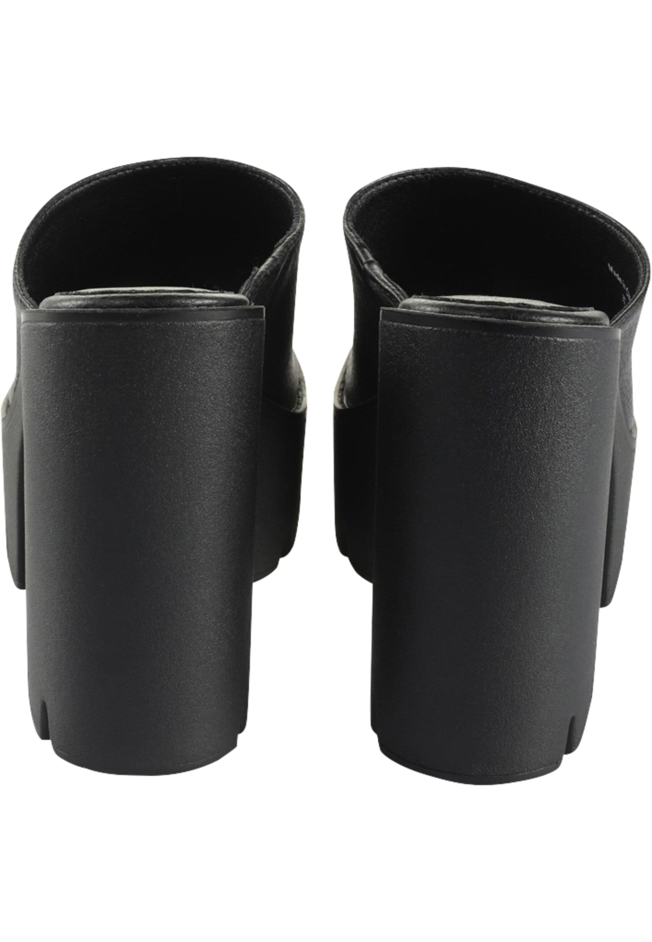 Saboți 'Jalila' de la BUFFALO pe negru