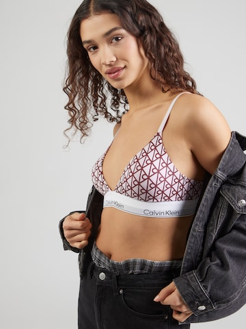 Calvin Klein Underwear Triangel BH in Pink: Vorderseite