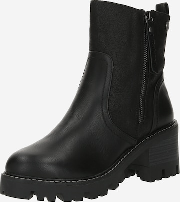 Refresh Ankle Boots in Black: front