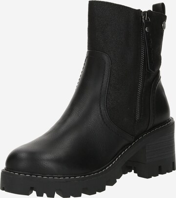 Bottines Refresh en noir : devant