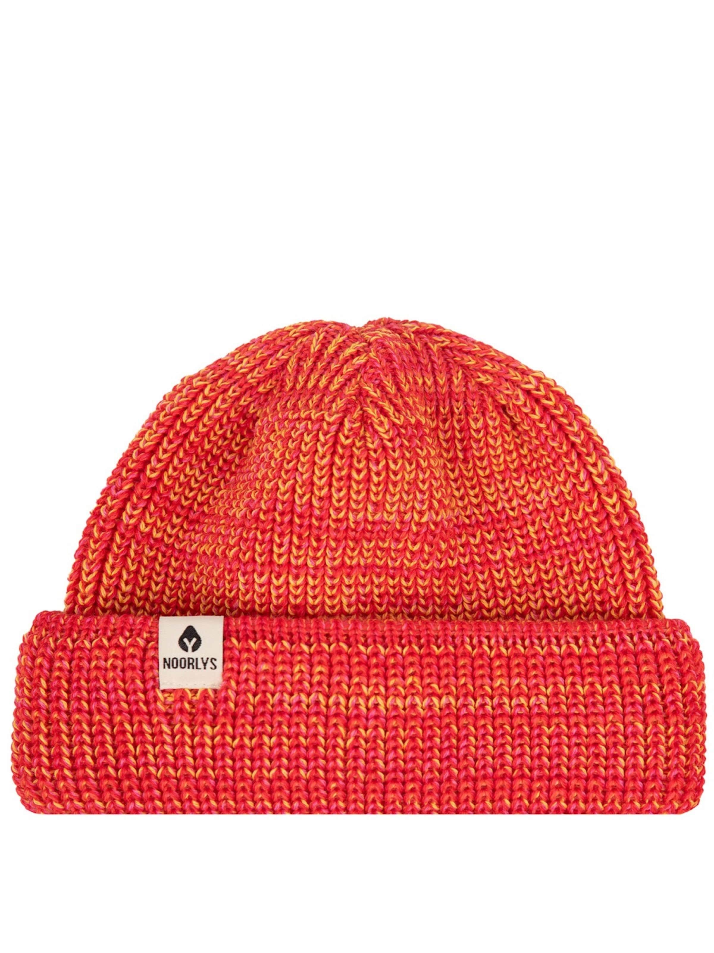 NOORLYS Beanie 'LUAN' in Red: front