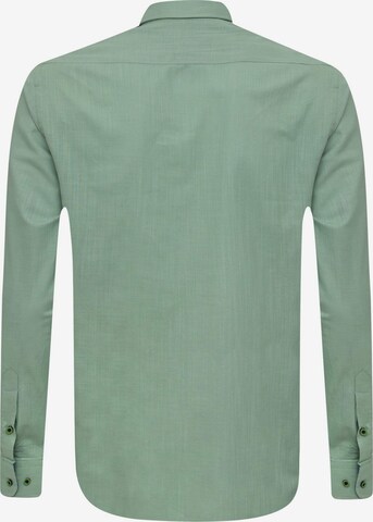 Sir Raymond Tailor Regular fit Button Up Shirt 'Patty' in Green