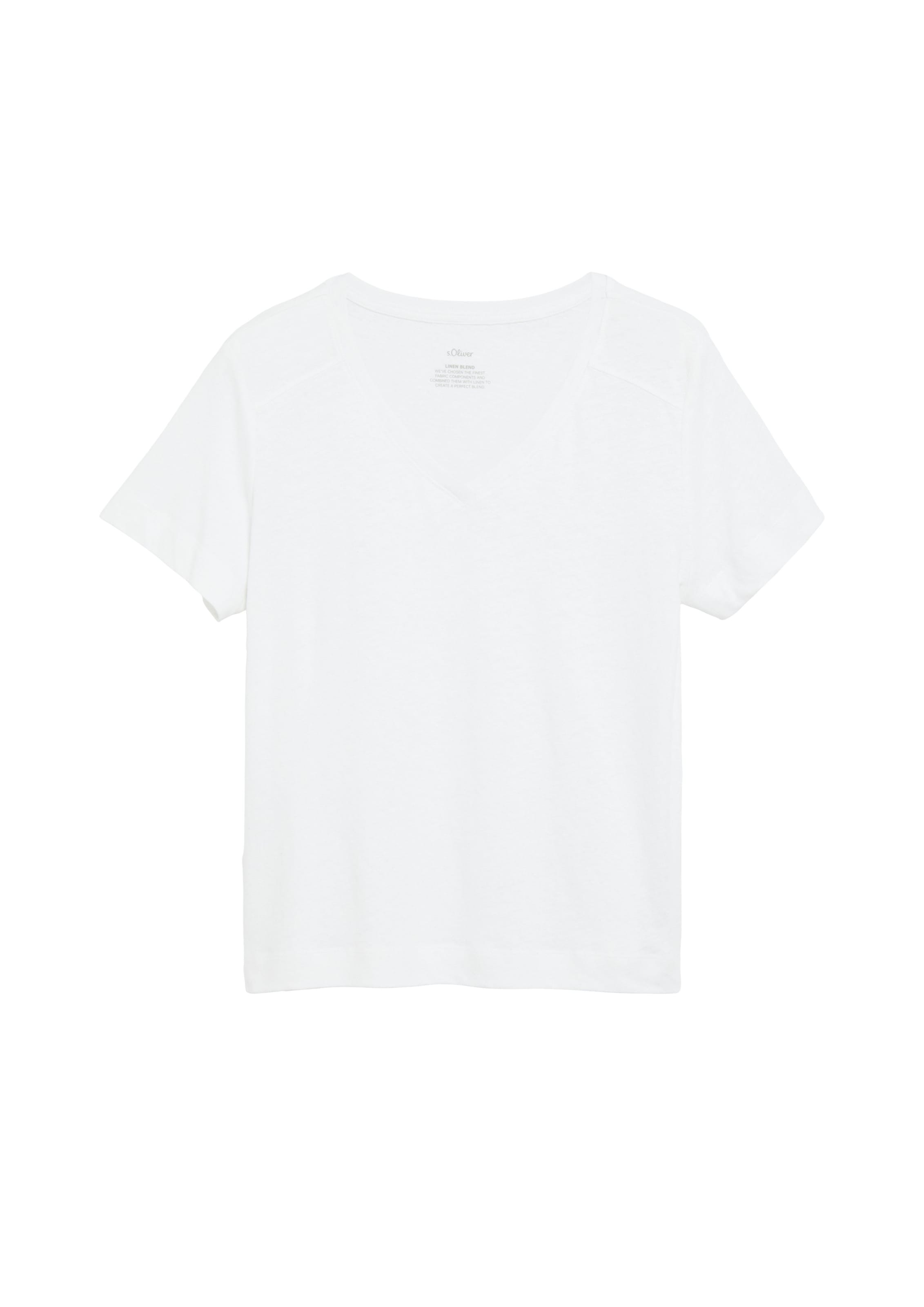 s.Oliver T-Shirt in Weiß: Vorderseite