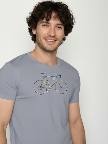 GREENBOMB Shirt ' Guide Knut 2 ' in Grey