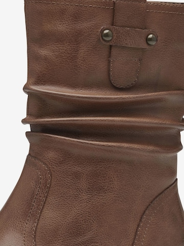 TAMARIS Ankle Boots in Brown