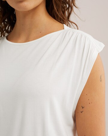 WE Fashion - Top en blanco