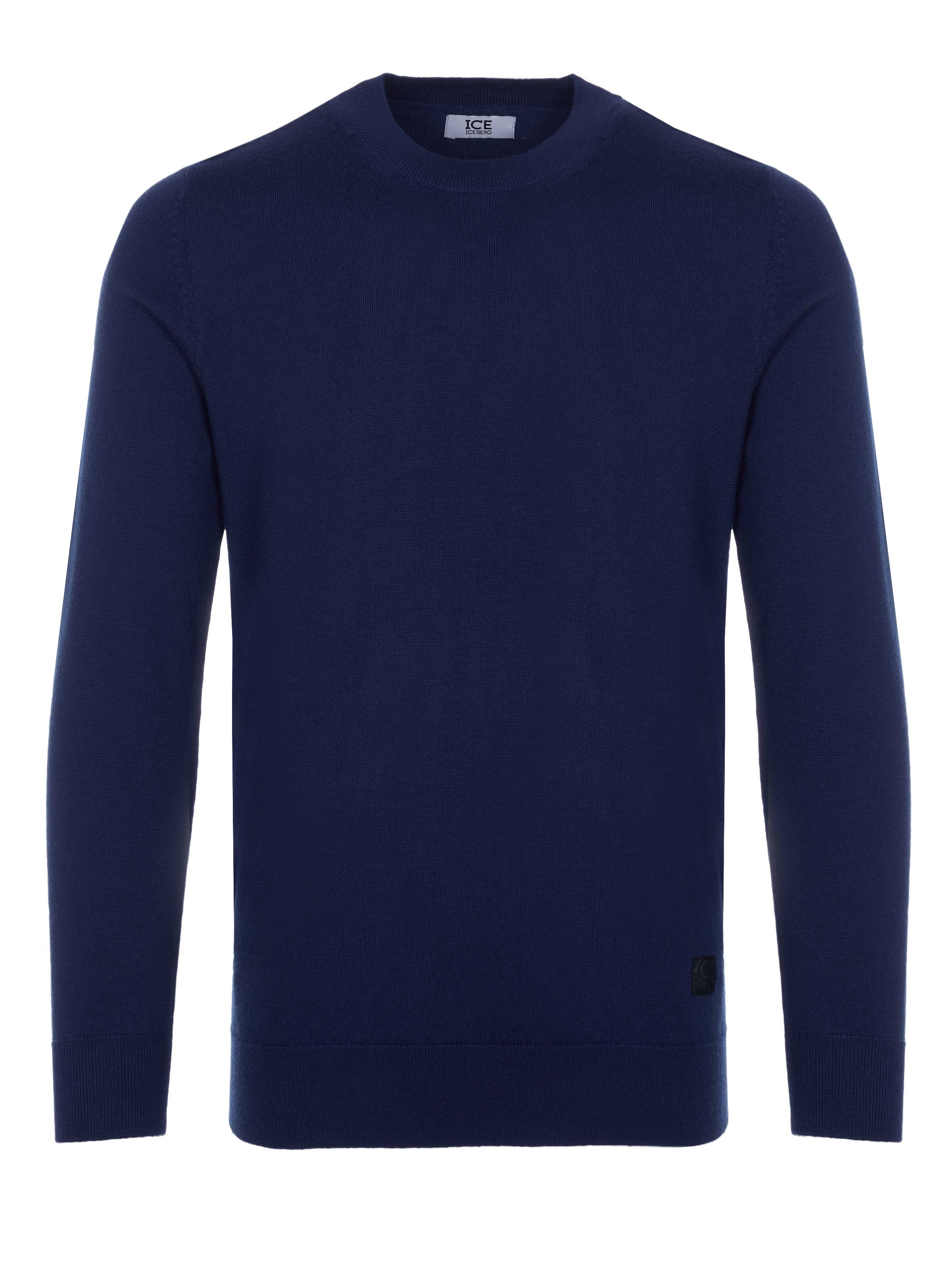 ICEBERG Pullover 'Iceberg Pullover'‌‌‌‌‌ in Blau: Vorderseite