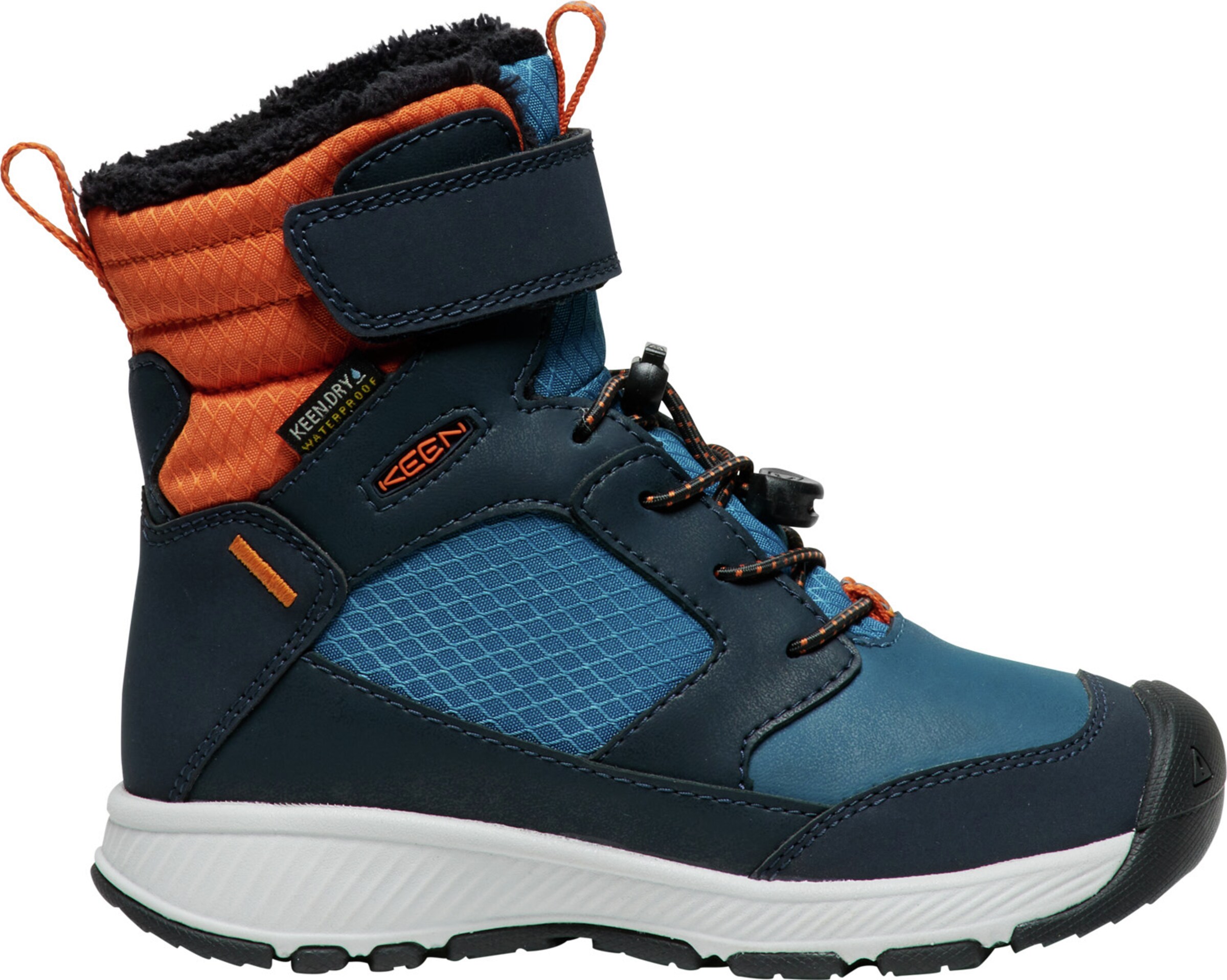 KEEN Snow Boots in Blue: front