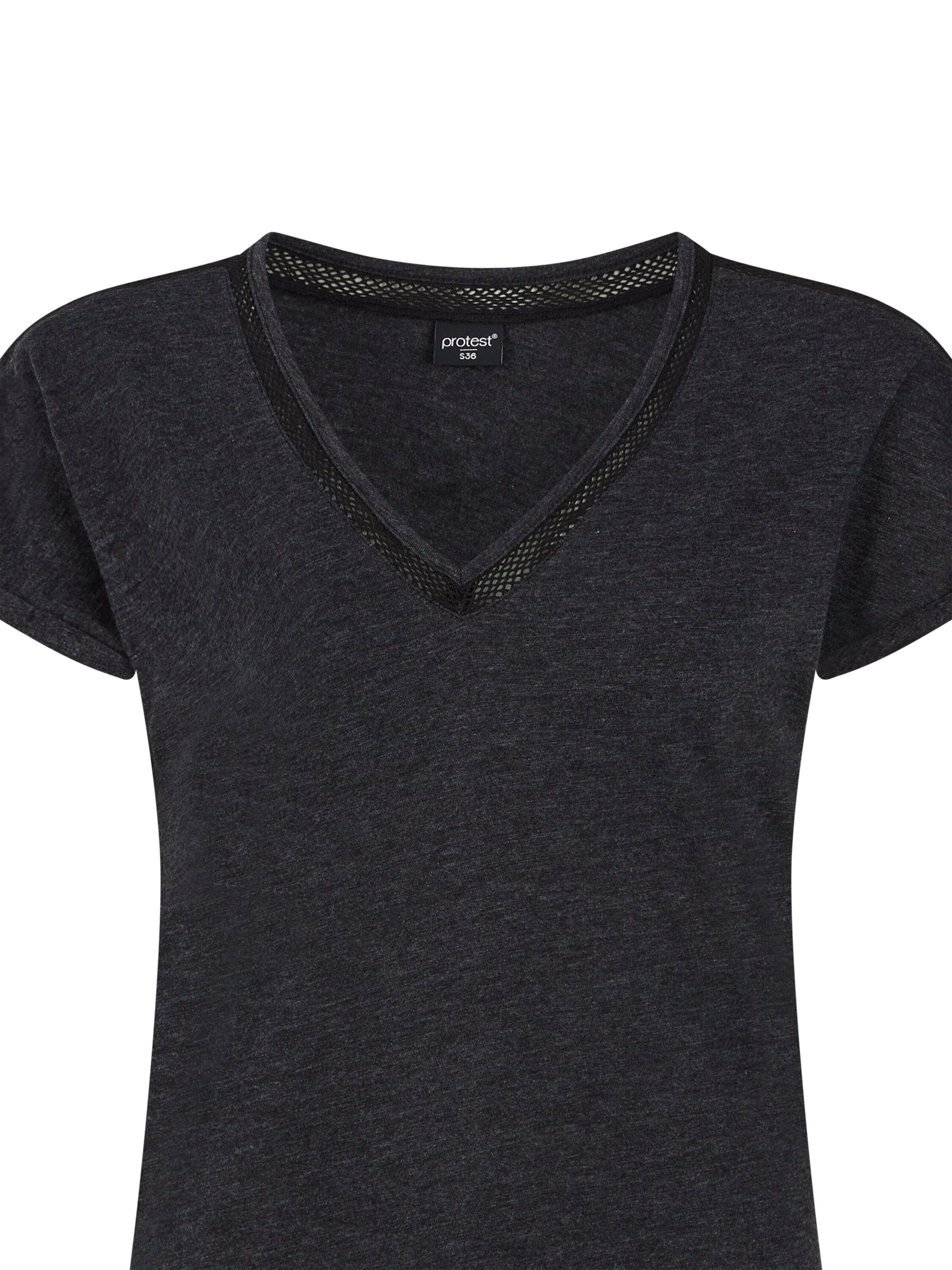 PROTEST Shirt 'PRTMondaysi' in Black