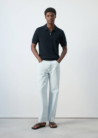MANGO MAN Sweater 'Canario' in Blue