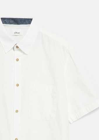 s.Oliver Regular Fit Hemd in Beige