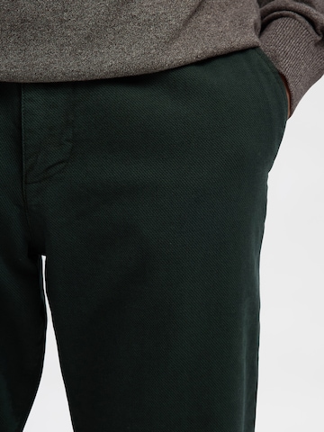 SELECTED Slim fit Chino trousers 'SLH175-MILES' in Green