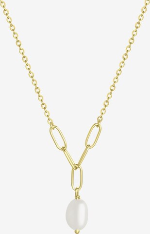 Lucardi Necklace in Gold: front