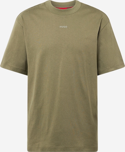 HUGO T-Shirt 'Dapolino' en beige foncé / gris, Vue avec produit