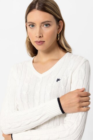 DENIM CULTURE Свитер ' HANNAH ' в Белый