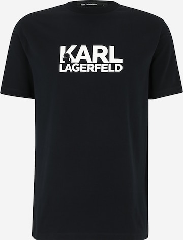 T-Shirt Karl Lagerfeld en bleu : devant