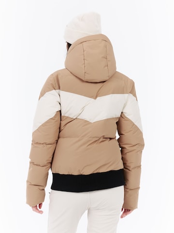 PROTEST Athletic Jacket 'PRTJilly' in Brown