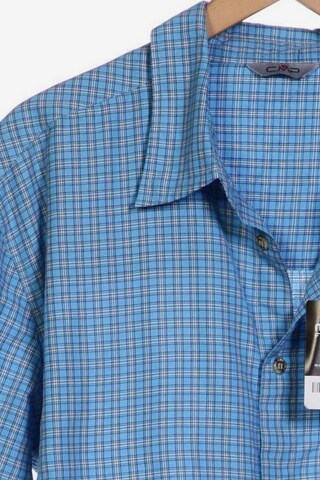 CMP Button Up Shirt in XXXL in Blue