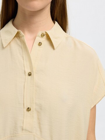 SELECTED Blousejurk in Beige