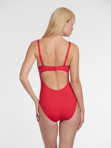 Invisible Maillot de bain VIVID en rouge