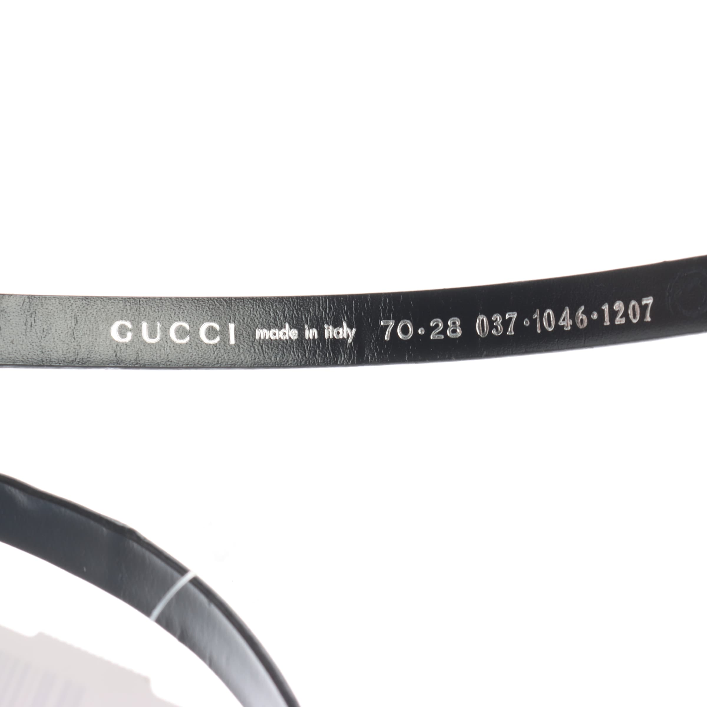 Gucci Belt in S in Black