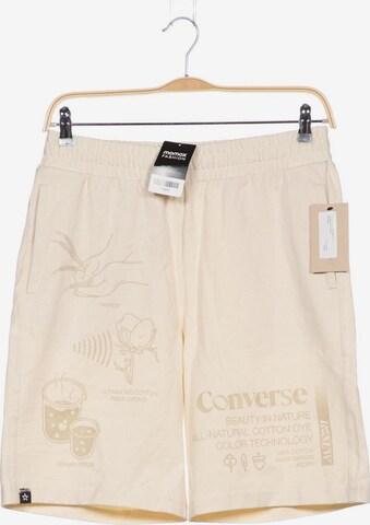 CONVERSE Shorts in 33 in White: front
