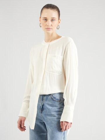 MSCH COPENHAGEN Bluse 'Adienna' i beige: forside