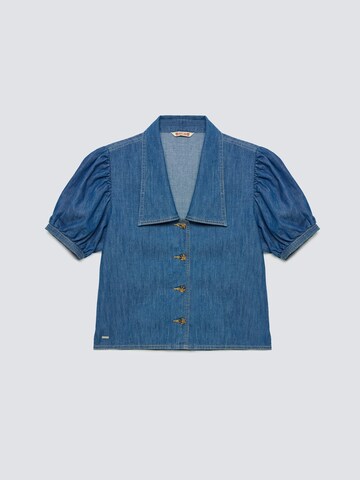 BIG STAR Shirt ' JONES ' in Blauw: voorkant