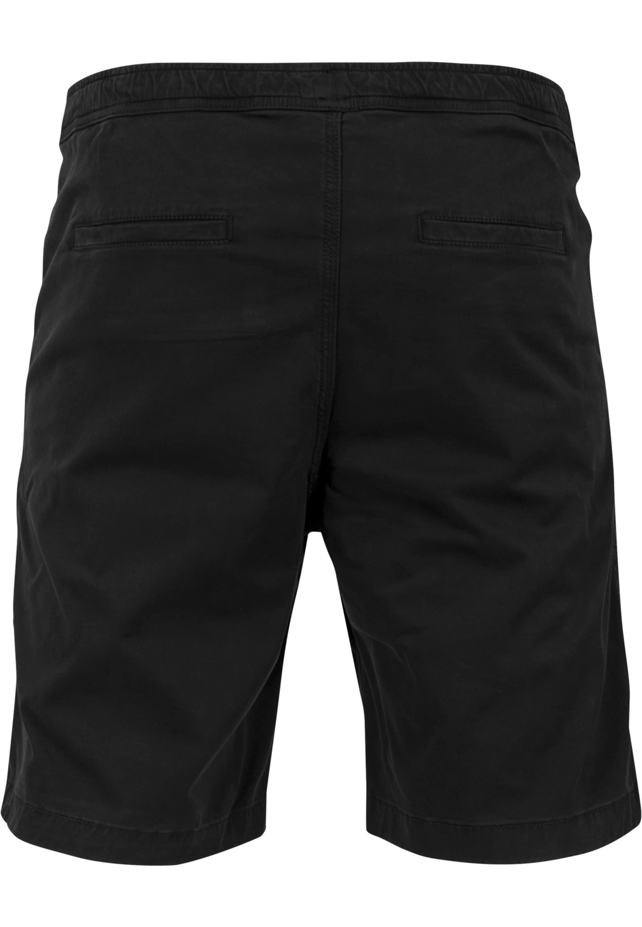 Urban Classics Regularen Hlače | črna barva