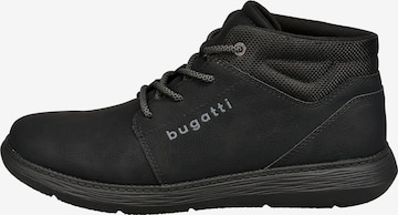 melns bugatti Šņorzābaki: no priekšpuses