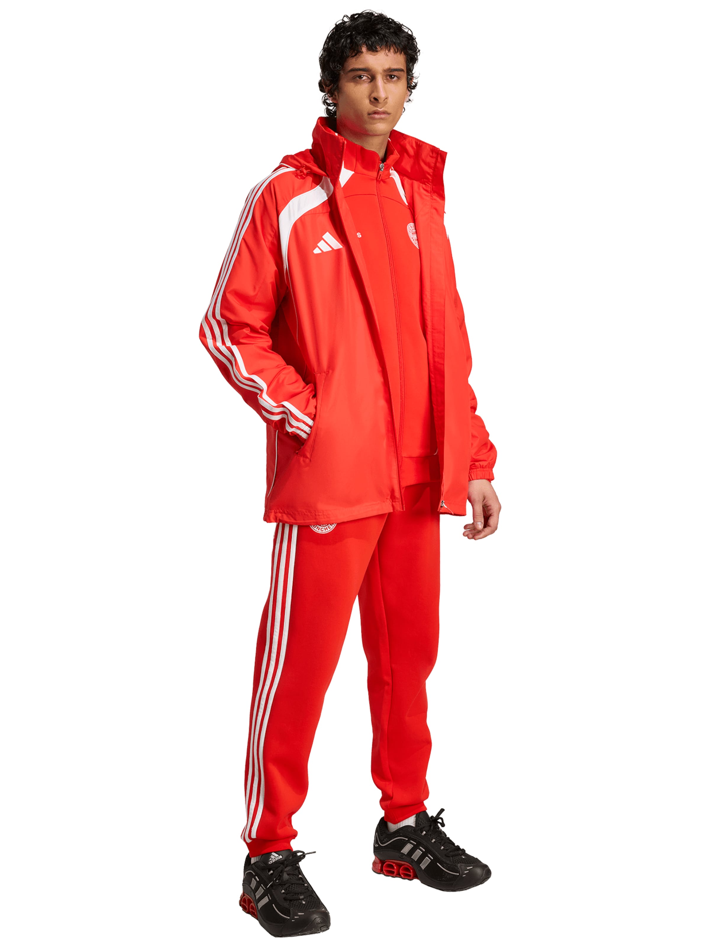 ADIDAS PERFORMANCE Training Jacket in Red