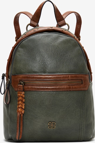 Derimod Backpack in Green: front