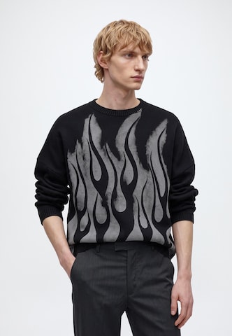 WEEKDAY - Jersey 'Ace' en negro: frente