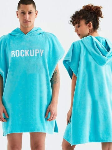 Rockupy Beach Towel 'Solo' in Blue: front