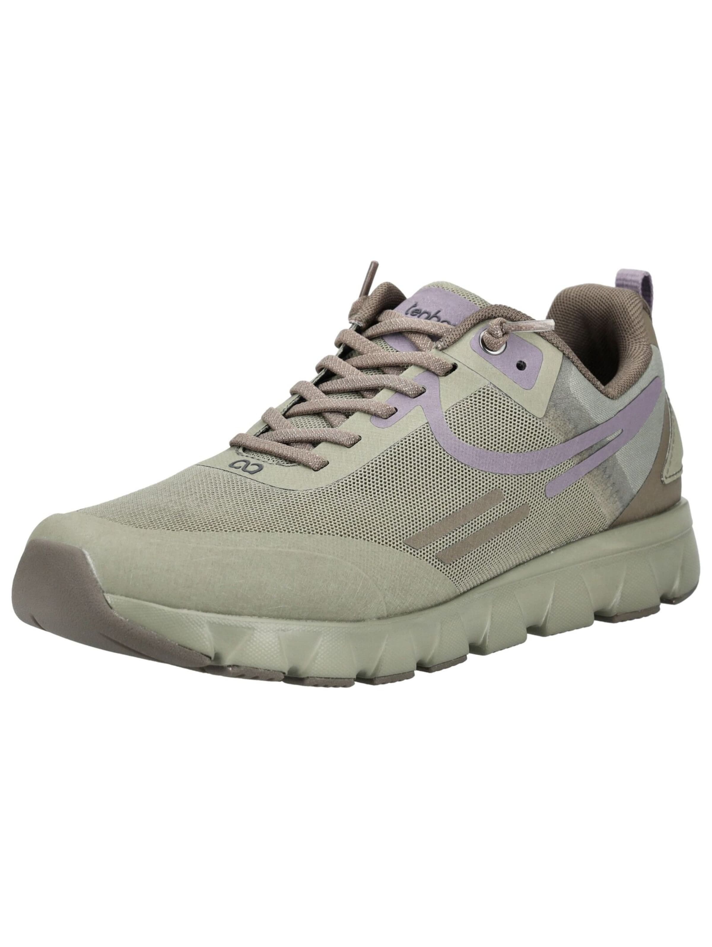 Tenhaag Platform trainers in Green: front