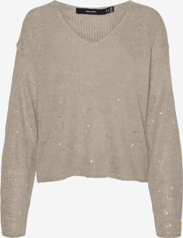 VERO MODA Sweater 'LEILANI' in Beige: front
