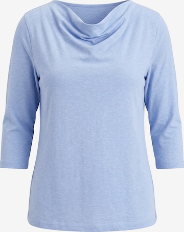 Ulla Popken Langarmshirt in Blau: Vorderseite